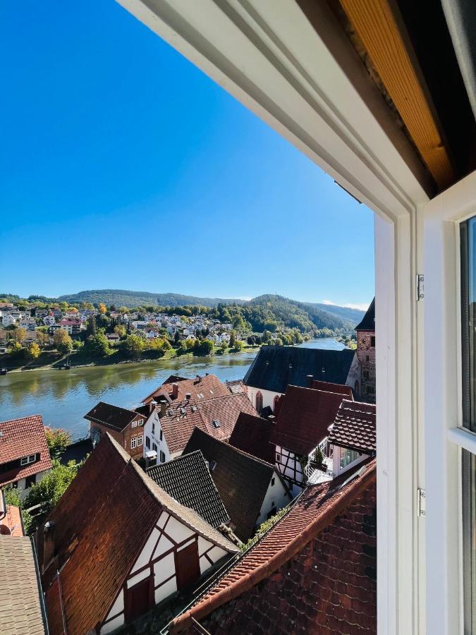 Neckarblick,Natur, Altstadt ヒルシュホルン エクステリア 写真